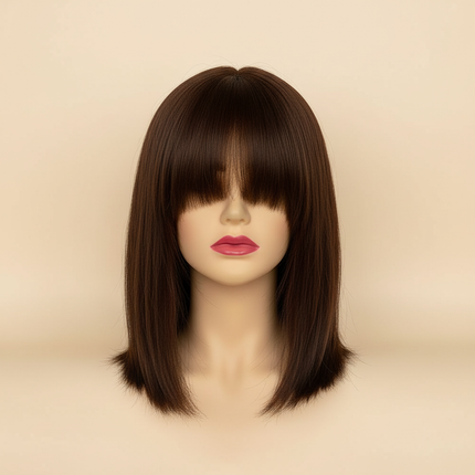 100% Human Hair Mannequin Head Natural Black Color Practice Training Model For Hairdresser Professional Can Be Ironed MUXI IDO
