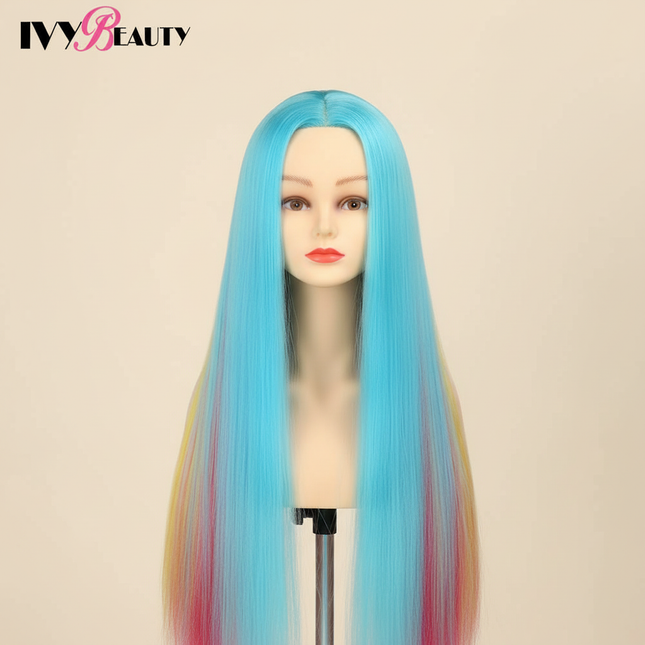 Professional Head Dolls For Hairdresser Educational Hairdressing Mannequin Training Head With Wig Stand Tipod For Wig Hair Style