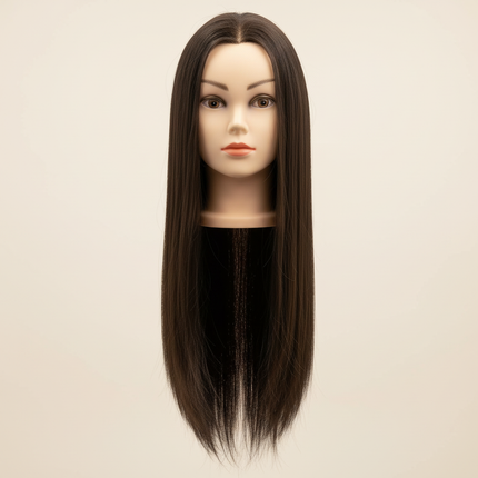 26Inch Long Hair Styling Cosmetology Mannequin Head  Hair Mannequin Head Practice Kit for Braiding Training and Practice