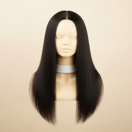 MUXI IDOL 100% Real Human Hair Mannequin Heads With For Hair Training Styling Can Perm/Dye/Bleach And Practice Makeup