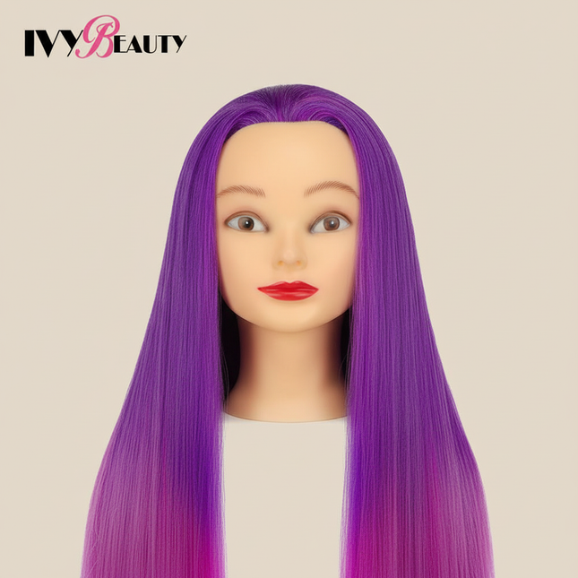 Professional Head Dolls For Hairdresser Educational Hairdressing Mannequin Training Head With Wig Stand Tipod For Wig Hair Style
