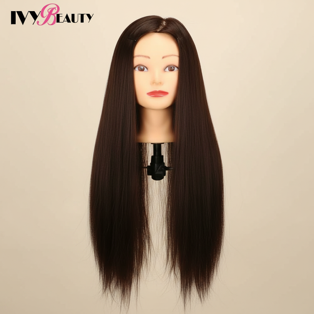Professional Head Dolls For Hairdresser Educational Hairdressing Mannequin Training Head With Wig Stand Tipod For Wig Hair Style