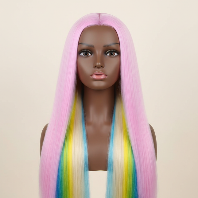 New Arrival Female 3D Blue Eye Blonde Gold Human Hair Mix Synthetic Professional Hot Curl Training Styling Head Mannequin Doll