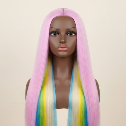 New Arrival Female 3D Blue Eye Blonde Gold Human Hair Mix Synthetic Professional Hot Curl Training Styling Head Mannequin Doll