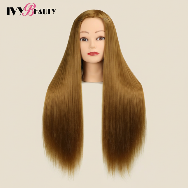 Professional Head Dolls For Hairdresser Educational Hairdressing Mannequin Training Head With Wig Stand Tipod For Wig Hair Style