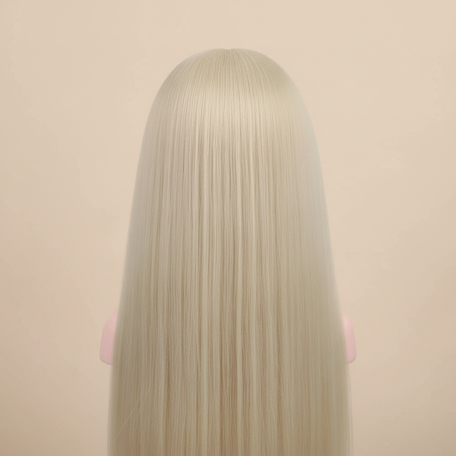 Realistic Female Doll Head Height 19Cm Small Mannequin Head With Makeup For Beginners To Practice Hair Styling With Wig Stand - gallery 1