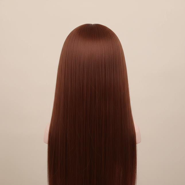 Female Mannequin Head With Synthetic Hair with Adjustable Wig Stand For Manikin Real doll Head Styling Hairdresser Training Head - gallery 1