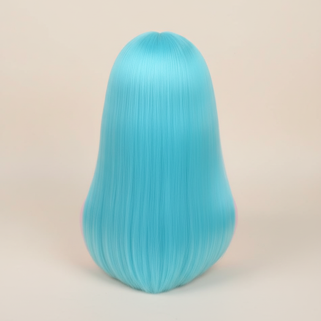Mannequin Wig Head With Synthetic Hair With Adjustable Wig Stand Holder Manikin Head Styling Hairdresser Training Head Doll Head - gallery 1