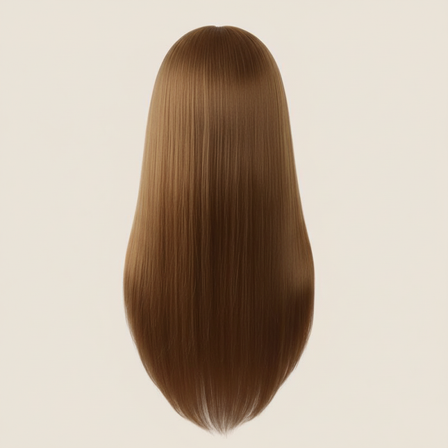 Hairdressing Hairdresser Styling Tool  60cm Straight Hair Training Mannequins Head For Makeup Hair braiding Practice Salon Head - gallery 1