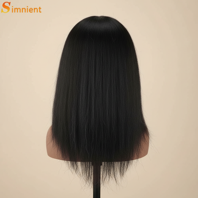 African Mannequin Head 100%Real Hair Hairdresser Training Head With Tripod  Manikin Cosmetology Doll Head For Braiding Styling - gallery 1