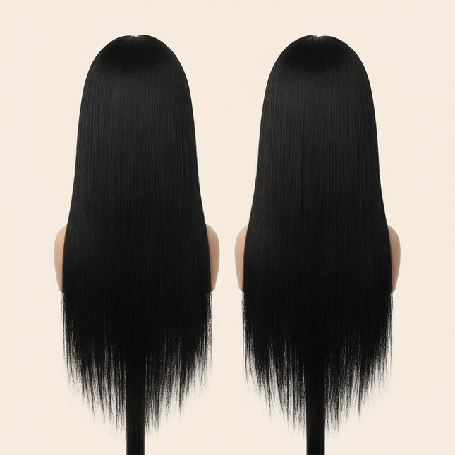 Manikin Head for Braiding Practice with 95% Human Hair | Mannequin Head for Styling, Hairdresser Training & Long Hair Doll Model - gallery 1