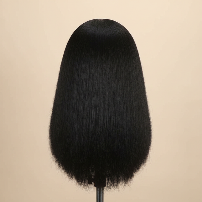 African Mannequin Head 100%Real Hair Hairdresser Training Head With Tripod Manikin Cosmetology Doll Head For Braiding Styling - gallery 1