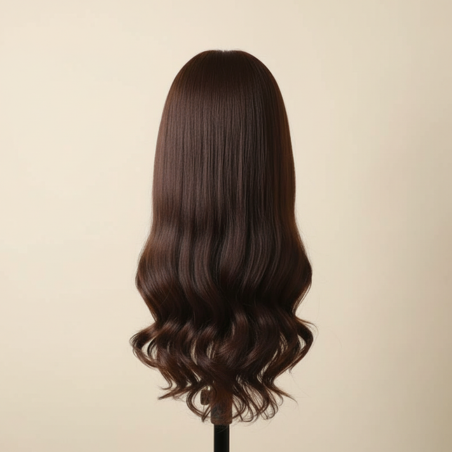 Professional Styling Head Mannequin Hairdresser Human Hair Mix Synthetic Hair Doll Head To Practice Hairstyles Wig Stand Tripod - gallery 1