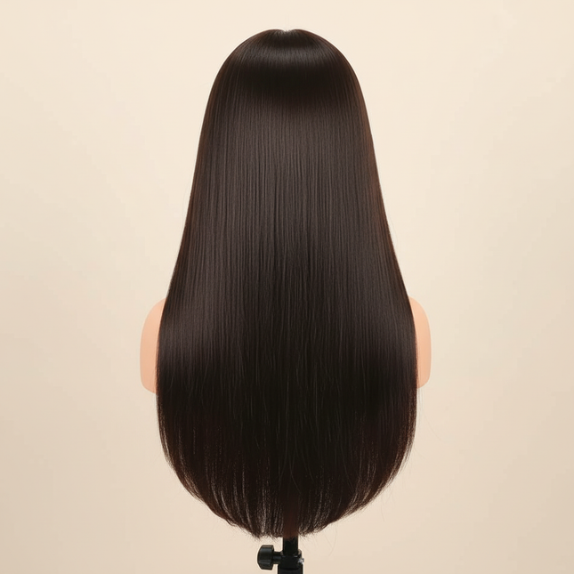 Long Synthetic Fiber Hair Mannequin Head With Free Clamp Stand Hairdresser Training Manikin Cosmetology Doll Head For DIY Braid - gallery 1