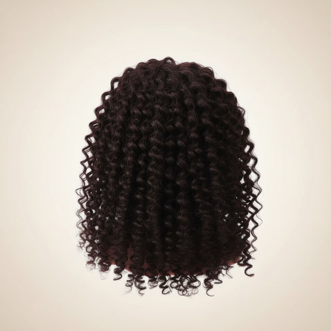 Kids Human Hair Mannequin Head With Table Clamp Training Head Kit Black Skin Afro Curly Hair Styling Doll Head For Training Hair - gallery 1
