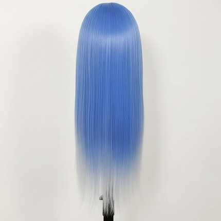 Colorful  28" Mannequin Head Hair Styling Training Braiding Manikin Cosmetology Synthetic Hair For Hairdresser,Free Clamp Hold - gallery 1