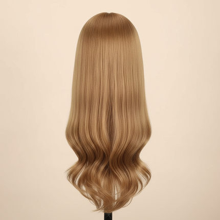 Long Synthetic Fiber Hair Mannequin Head With Free Clamp Stand Hairdresser Training Manikin Cosmetology Doll Head For DIY Braid - gallery 1
