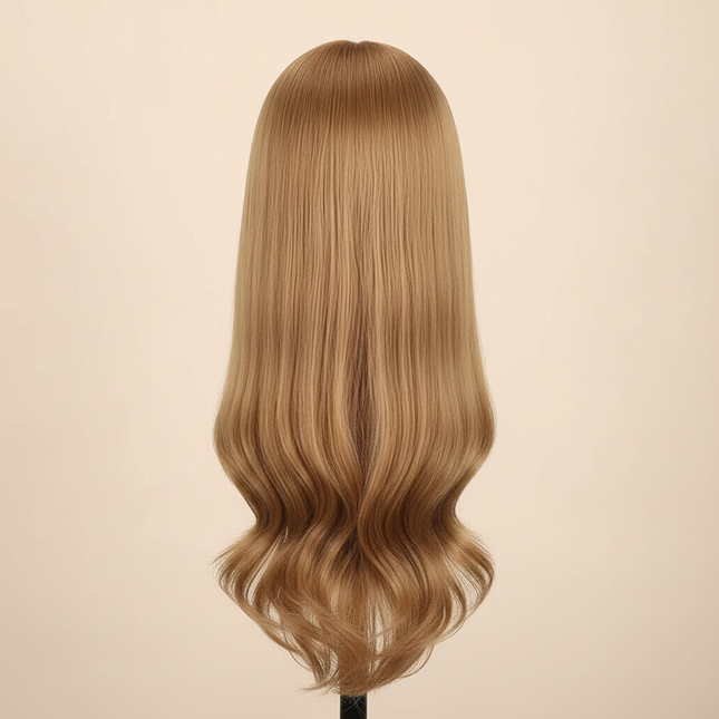 Long Synthetic Fiber Hair Mannequin Head With Free Clamp Stand Hairdresser Training Manikin Cosmetology Doll Head For DIY Braid - gallery 1