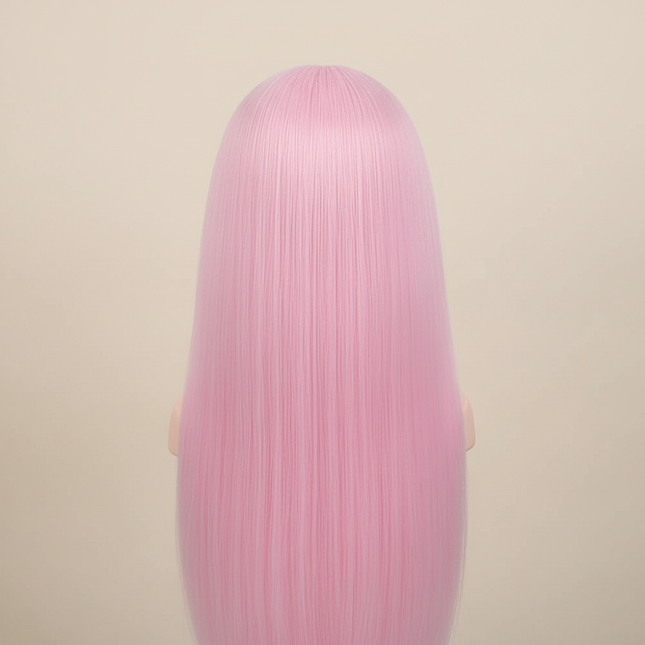 Female Mannequin Head With Synthetic Hair with Adjustable Wig Stand For Manikin Real doll Head Styling Hairdresser Training Head - gallery 1
