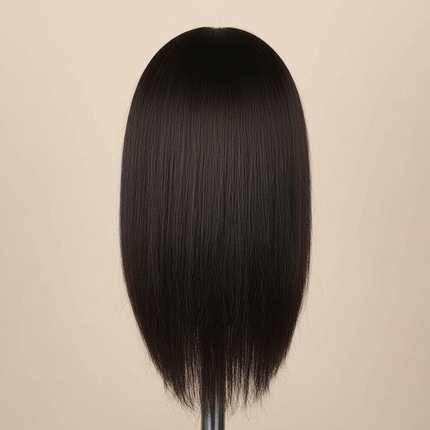 Afro Mannequin Heads With 100% Real Hair With Adjustable Tripod Hairdressing Dolls Training Head For Practice Styling Braiding - gallery 1