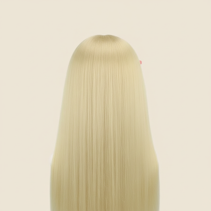 Cosmetology Mannequin Head With 25” 80% Real Hair For Braiding Hair Styling Training Head With Gift Hairdressing Salon Display - gallery 1