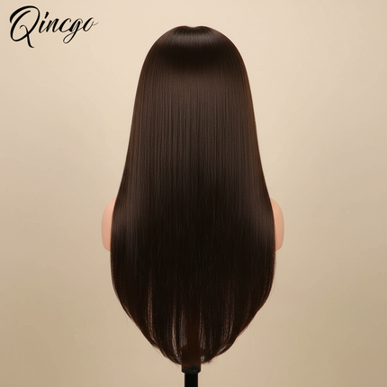 New Mannequin Head With Synthetic Hair 24'' Styling Makeup Training Head Manikin Cosmetology Hairdressing Dolls Head With Stand - gallery 1