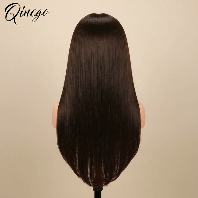 New Mannequin Head With Synthetic Hair 24'' Styling Makeup Training Head Manikin Cosmetology Hairdressing Dolls Head With Stand - gallery 1