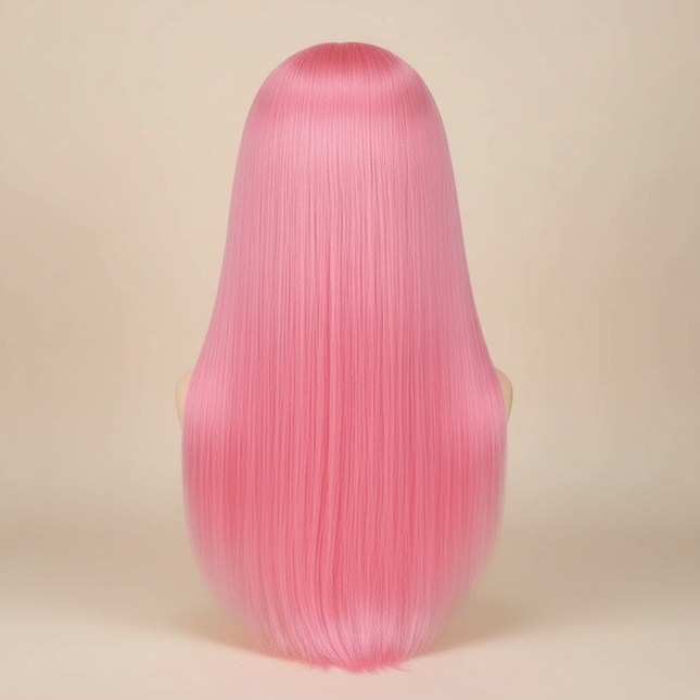 Cosmetology Mannequin Doll Head With Rainbow Color Hair For Braiding Hair Styling Training Hairart Hairdressing Salon Display - gallery 1