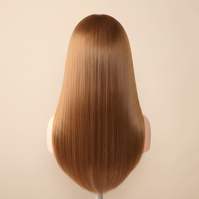 85%Real Hair Doll Head For Hairstyle Professional Training Head Kit Mannequin Head Styling To Practice Hot Curl Iron Straighten - gallery 1