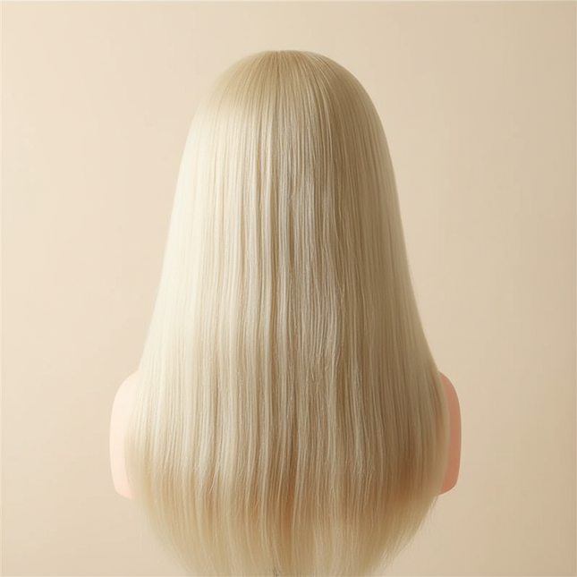 Doll Head For Hairstyle Practice 80%Real Hair Professional Training Head Kit Mannequin Head Styling  With Wig Stand Tripod Clamp - gallery 1