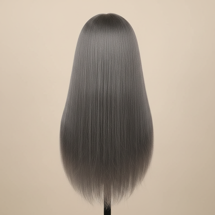 New Female Mannequin Training Doll Head With 70% Real Hair For Hairsyles Hairdressing Cosmetology Dolls Head With Stand Tripod - gallery 1