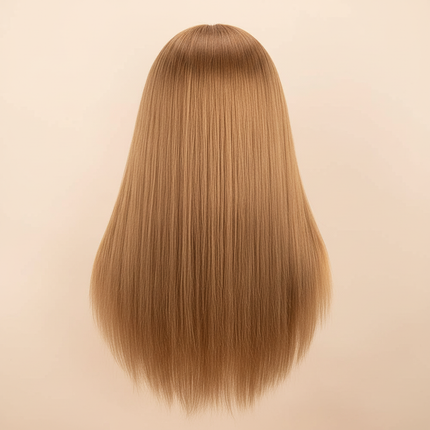 Hairdresser Styling Mannequin Head With 60% Real Human Hair Practice Training Head Cosmetology Manikin Doll Head Canbe Curled Pe - gallery 1