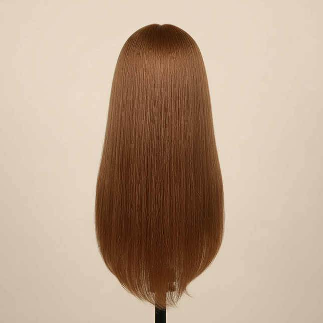 New Female Mannequin Training Doll Head With 70% Real Hair For Hairsyles Hairdressing Cosmetology Dolls Head With Stand Tripod - gallery 1