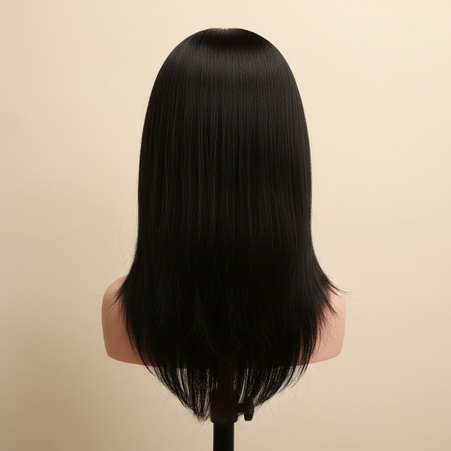 Male Model Head Compound Fibre Silk Hairdresser Styling Training Head Mould Beauty Doll Hair For Practice Cutting Braiding With - gallery 1
