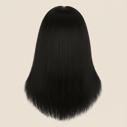 Mannequin Head With 100% Human Hair Yaki Hair Cosmetology Doll Head With Adjustable Stand For Practice Braiding Styling Training - gallery 1