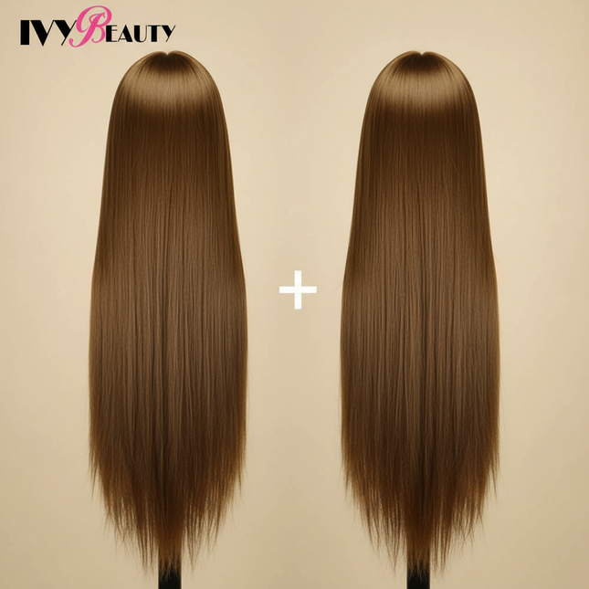 80cm Long Professional Head Dolls For Hairdresser 30Inch Synthetic Hair Mannequin For Hair Style Hairdressing hair For Dolls - gallery 1