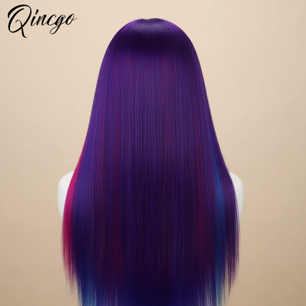 New Mannequin Head With Synthetic Hair 24'' Styling Makeup Training Head Manikin Cosmetology Hairdressing Dolls Head With Stand - gallery 1