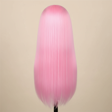 long Synthetic hair Mannequin Head With Adjustable Wig Tripod Stand Holder Model With Manikin Head Styling Hairdresser Training - gallery 1