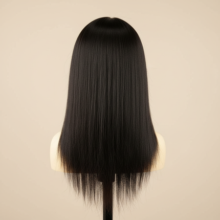 MUXI IDOL 100% Real Human Hair Mannequin Heads With For Hair Training Styling Can Perm/Dye/Bleach And Practice Makeup - gallery 1