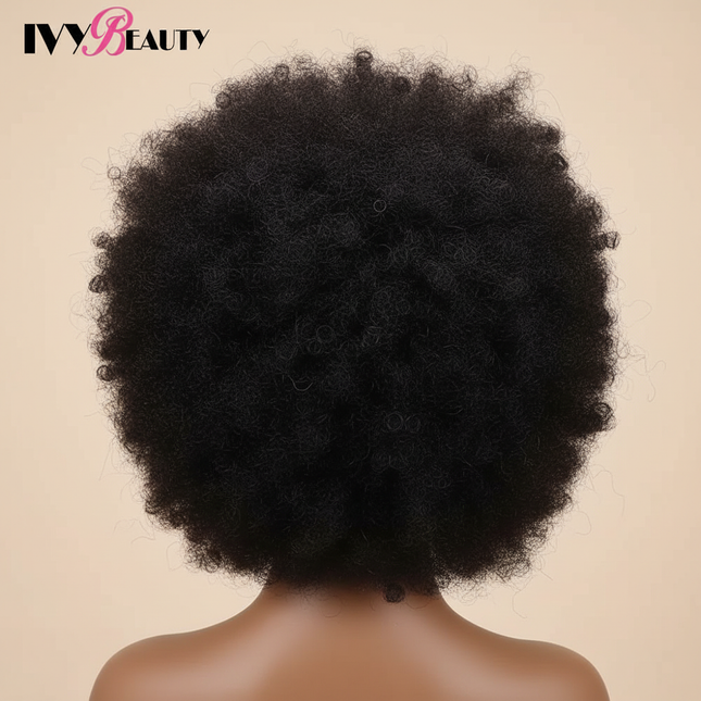 African American Mannequin Head With 100% Real Human Hair 16inch Hairdresser Training Manikin Head For Practice Styling Braiding - gallery 1