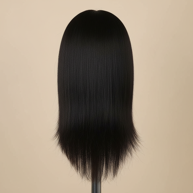 Afro Mannequin Heads With 100% Real Hair With Adjustable Tripod Hairdressing Dolls Training Head For Practice Styling Braiding - gallery 1