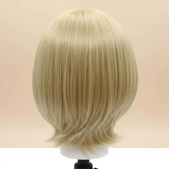 24inch Colorful Mannequin Head Model with Long Synthetic Hair Extensions Brown Training Styling Head Mannequin with stand gift - gallery 1