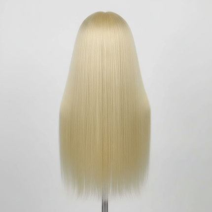 New Female Mannequin Training Doll Head With 70% Real Hair For Hairsyles Hairdressing Cosmetology Dolls Head With Stand Tripod - gallery 1