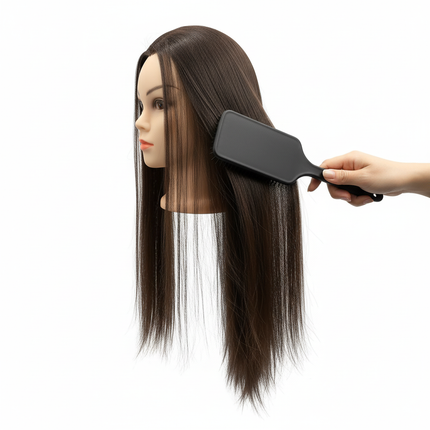 26Inch Long Hair Styling Cosmetology Mannequin Head  Hair Mannequin Head Practice Kit for Braiding Training and Practice - gallery 2