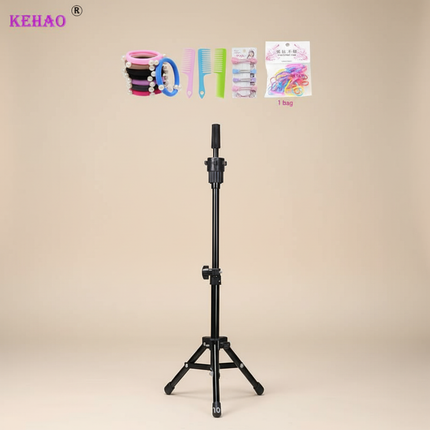 85%Real Hair Doll Head For Hairstyle Professional Training Head Kit Mannequin Head Styling To Practice Hot Curl Iron Straighten - gallery 3