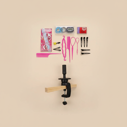 Professional Head Dolls For Hairdresser Educational Hairdressing Mannequin Training Head With Wig Stand Tipod For Wig Hair Style - gallery 3