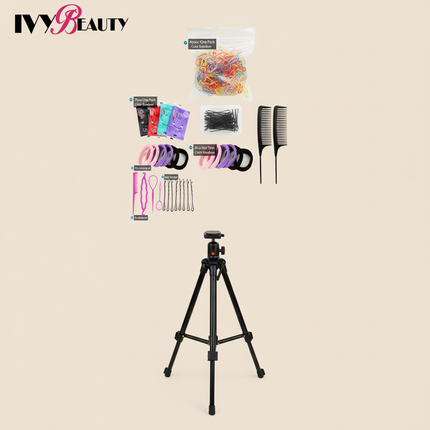 Hairdressing Doll Mannequin Head With Long Synthetic Fiber Hair 70Cm For Hairstyles Colorful Brading Dummy Doll Training Head - gallery 3
