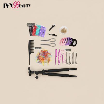 Hairdressing Doll Mannequin Head With Long Synthetic Fiber Hair 70Cm For Hairstyles Colorful Brading Dummy Doll Training Head - gallery 3
